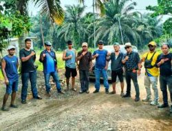 Riasetiawan Nasution dan Tim Lakukan Pengamanan Kebun Herman Syahputra di Sungai Daun Palika 