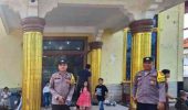 Cegah Gangguan Kamtibmas, Polsek Bagan Sinembah Patroli Tempat Ibadah Minggu di Sejumlah Gereja