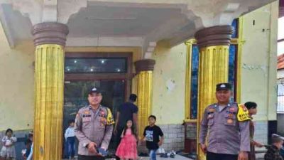 Cegah Gangguan Kamtibmas, Polsek Bagan Sinembah Patroli Tempat Ibadah Minggu di Sejumlah Gereja