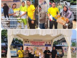 CFD BAGANBATU SEMAKIN SEMARAK, OPERASI PASAR DISPERINDAGSAR HADIR JAGA STABILITAS HARGA PANGAN
