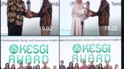 PTBA Raih Dua Penghargaan Katadata ESG Insight Award 2026
