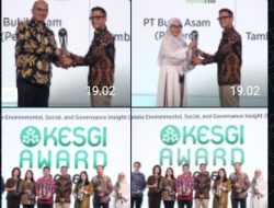 PTBA Raih Dua Penghargaan Katadata ESG Insight Award 2026