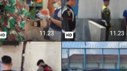 Perkuat Keamanan, Lapas Muara Enim Gelar Razia Gabungan