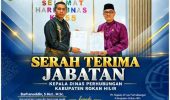 Direktur PT BIN-RI.ID Sampaikan Selamat atas Serah Terima Jabatan di Dishub Rokan Hilir