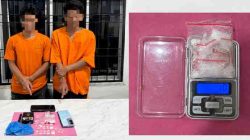 Polsek Bagan Sinembah Sita 30 Paket Sabu Seberat 7 Gram, Dua Pria Diamankan