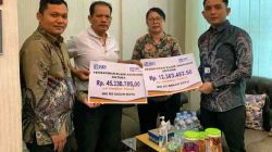 Ahli Waris Nasabah Terima Santunan Asuransi Rp57,69 Juta dari BRI BO Bagan Batu