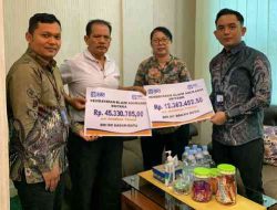 Ahli Waris Nasabah Terima Santunan Asuransi Rp57,69 Juta dari BRI BO Bagan Batu