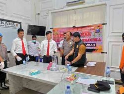 Polsek Bagan Sinembah Musnahkan 109,44 Gram Sabu, Tiga Tersangka Terancam Hukuman Berat