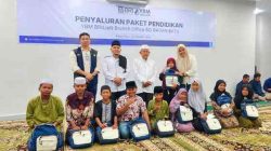 BRI Bagan Batu Perkuat Kepedulian Sosial melalui Penyaluran Paket Pendidikan
