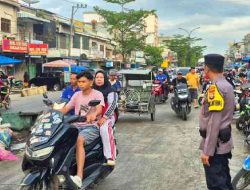Polsek Bagan Sinembah Perkuat Pengamanan Lalu Lintas Pagi, Cegah Kemacetan dan Kecelakaan