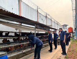 Lapas Muara Enim Gelar Tour to Branggang, Wujudkan Lingkungan Bersih dan Deteksi Dini Gangguan Kamtib