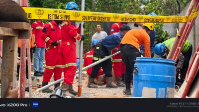 Dua Pekerja Meninggal Dunia di Dalam Sumur di Muara Lawai, Diduga Akibat Gas Beracun