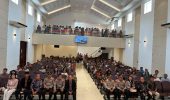 Bukan Sekadar Menjaga Keamanan, Polres Muara Enim Bangun Kedekatan dengan Jemaat GMI Muara Enim Lewat Minggu Kasih