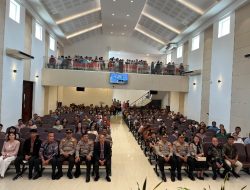 Bukan Sekadar Menjaga Keamanan, Polres Muara Enim Bangun Kedekatan dengan Jemaat GMI Muara Enim Lewat Minggu Kasih