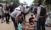 Operasi Gabungan Polres Muara Enim–BNNK Mengguncang Berugo! Empat Titik Digerebek, Sabu dan Ekstasi Diamankan