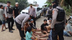 Operasi Gabungan Polres Muara Enim–BNNK Mengguncang Berugo! Empat Titik Digerebek, Sabu dan Ekstasi Diamankan