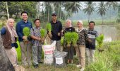 Wujud Hilirisasi Batu Bara untuk Pertanian, PTBA Bersama UGM Uji Coba Pupuk Kalium Humat di Sawahlunto